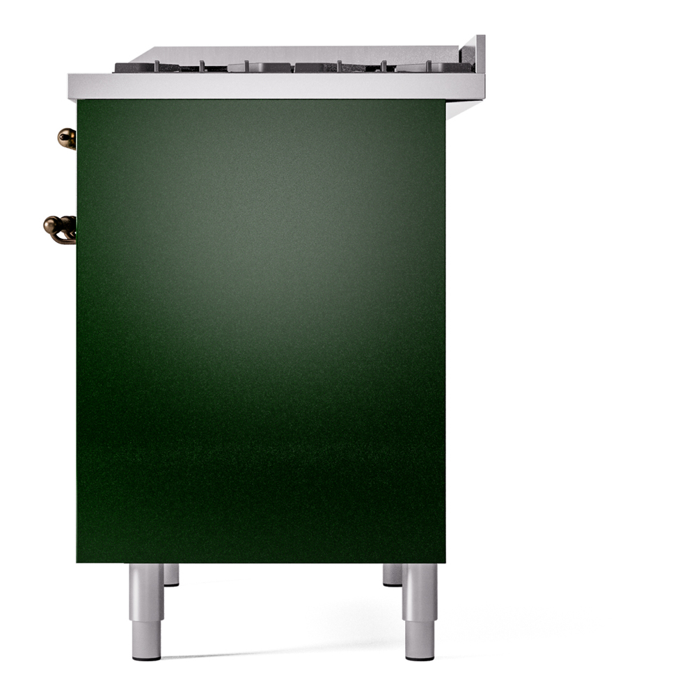 ILVE UPD40FNMPEGBLP Nostalgie II 40" Dual Fuel Range, right side view