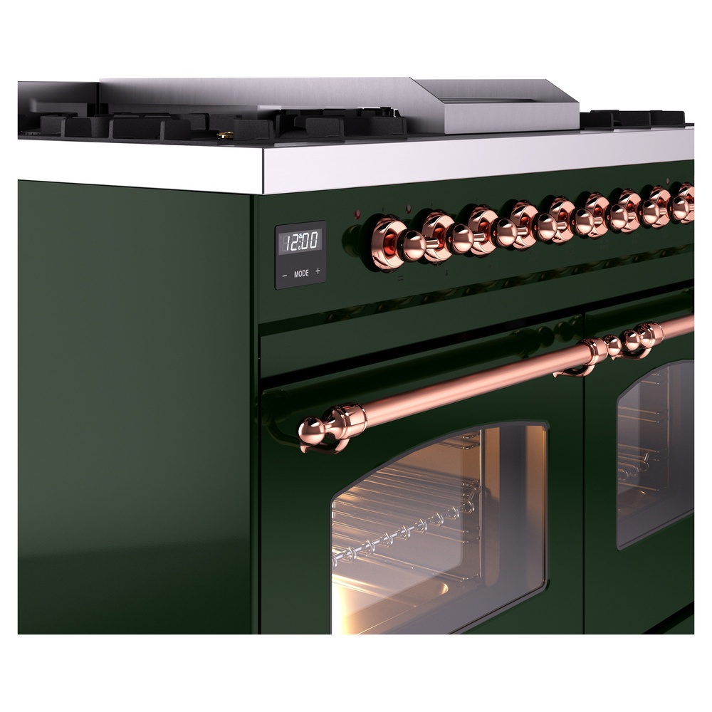 ILVE UPD40FNMPEGP Nostalgie II 40" Dual Fuel Range, details