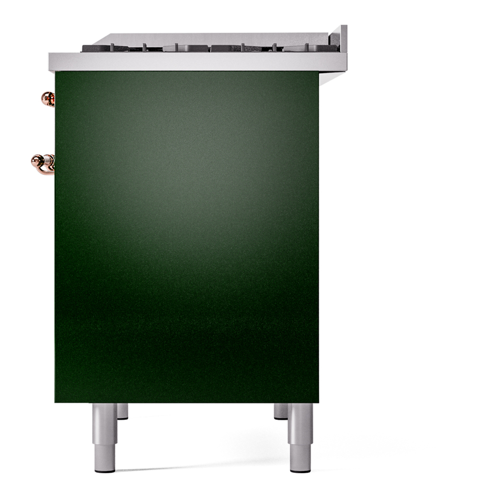 ILVE UPD40FNMPEGP Nostalgie II 40" Dual Fuel Range, right side view