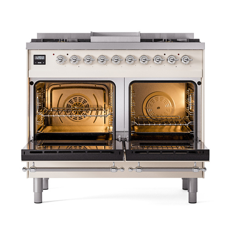 ILVE_UPD40FQNMPAWCLP_Nostalgie_II_oven_door_opened