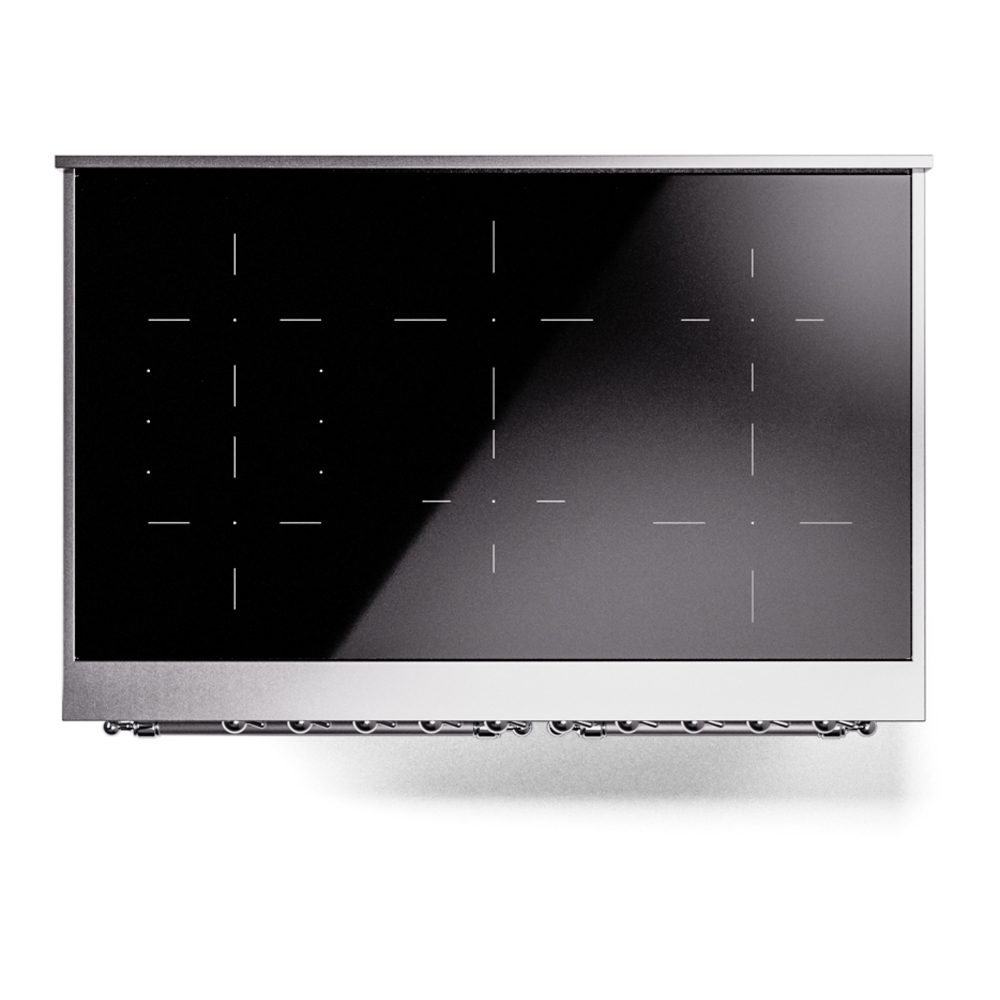 ILVE UPDI406NMPRAC Nostalgie II 40" Induction Range, top view