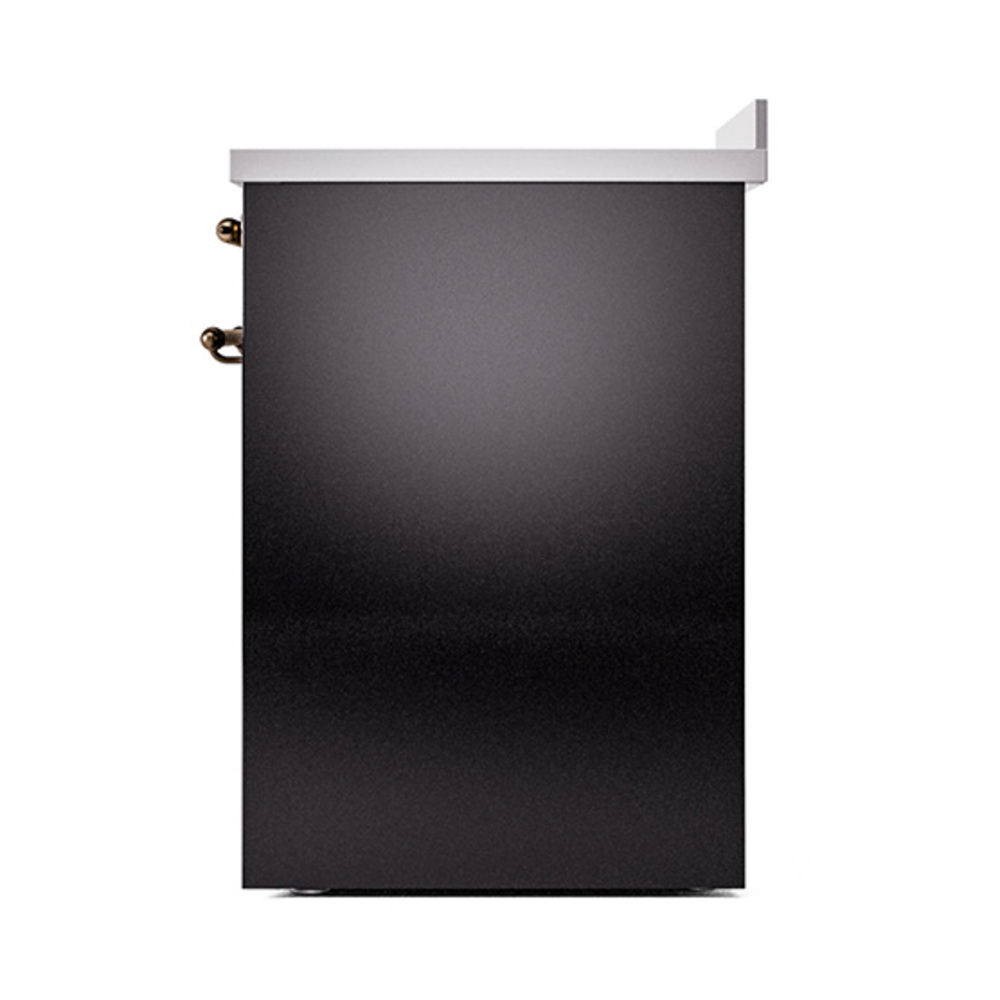 ILVE_UPI304NMPBKB_Nostalgie_II_30"_Dual_Fuel_Range_right_side