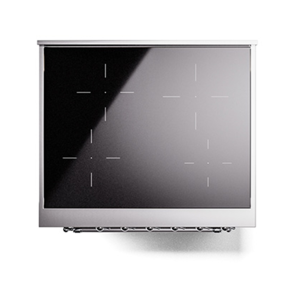 ILVE_UPI304NMPBKC_Nostalgie_II_30"_Dual_Fuel_Range_top_view