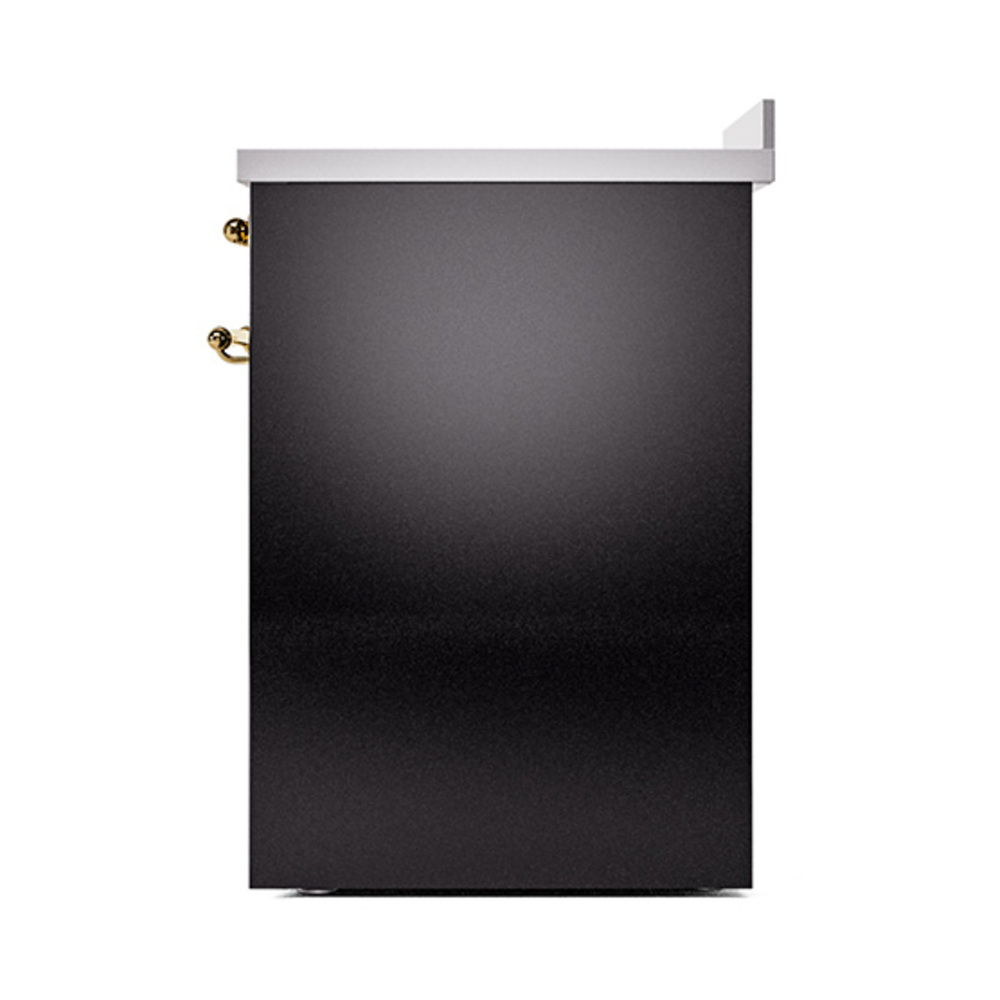 ILVE_UPI304NMPBKG_Nostalgie_II_30"_Dual_Fuel_Range_right_side