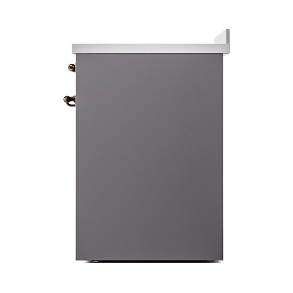 ILVE_UPI304NMPMGB_Nostalgie_II_30"_Dual_Fuel_Range_right_side