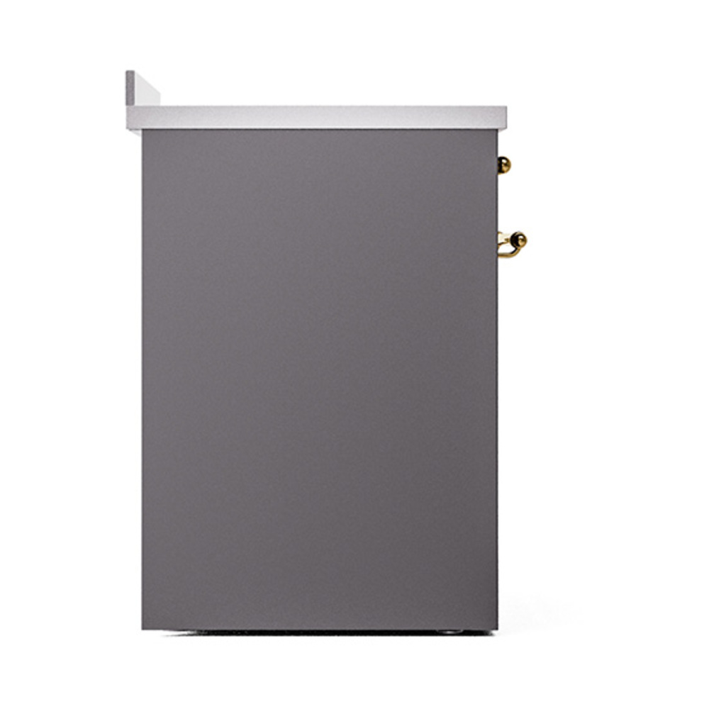 ILVE_UPI304NMPMGG_Nostalgie_II_30"_Dual_Fuel_Range_left_side