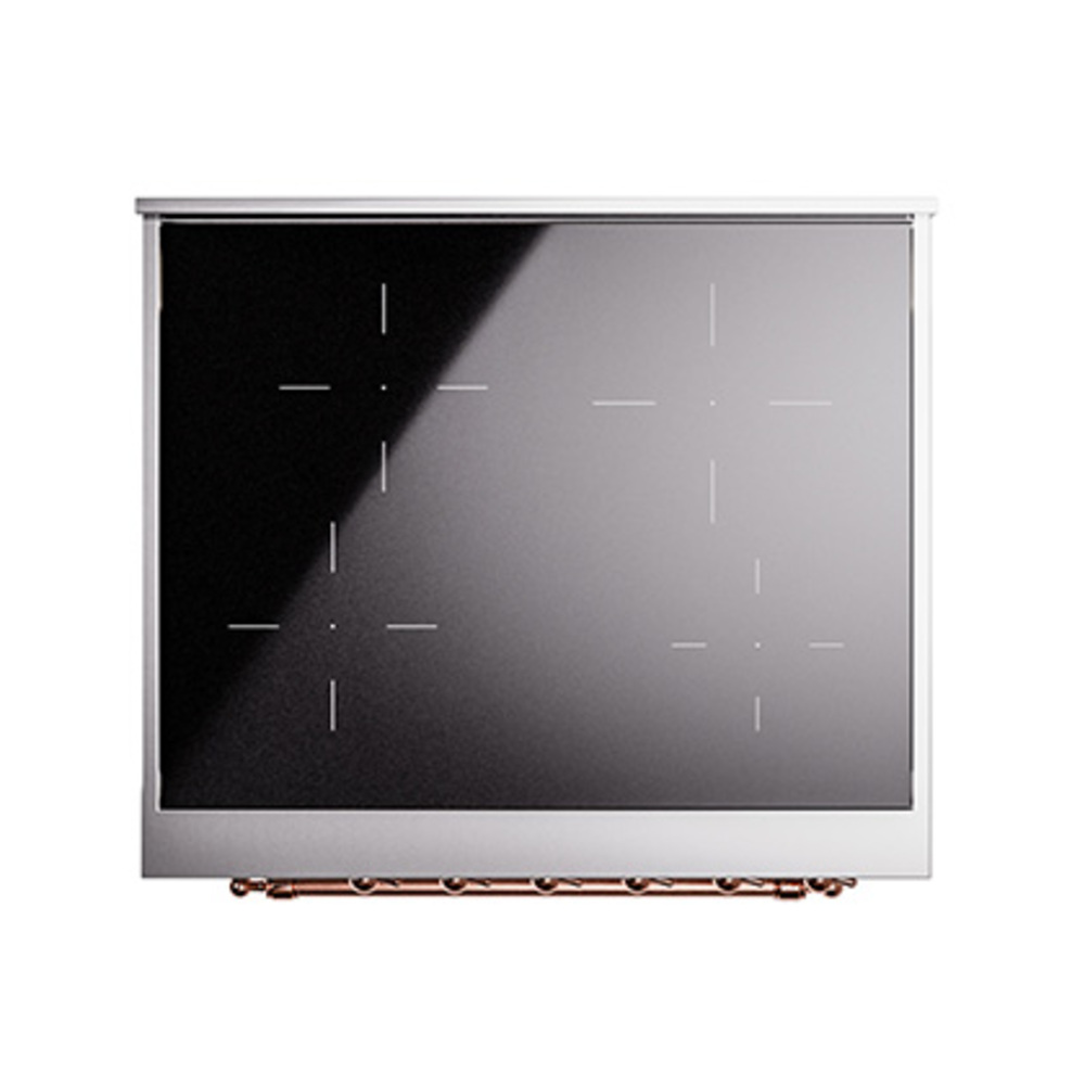 ILVE_UPI304NMPRAP_Nostalgie_II_30"_Dual_Fuel_Range_top_view