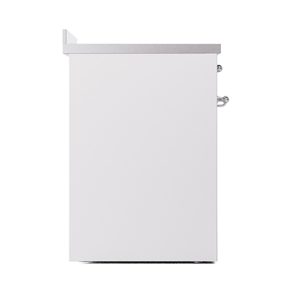 ILVE_UPI304NMPWHC_Nostalgie_II_30"_Dual_Fuel_Range_left_side