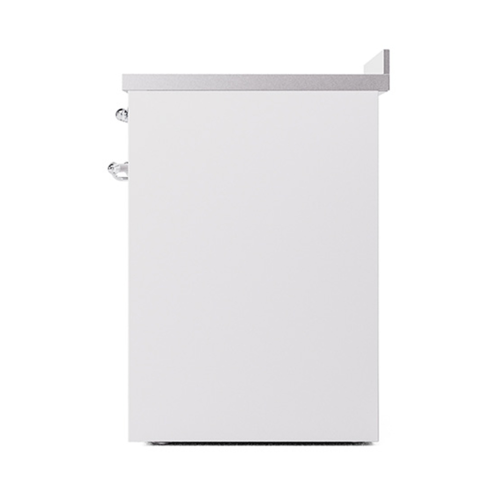 ILVE_UPI304NMPWHC_Nostalgie_II_30"_Dual_Fuel_Range_right_side