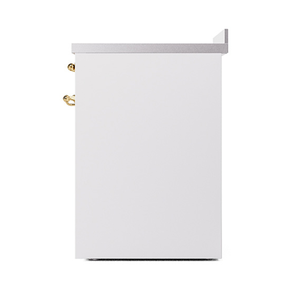 ILVE_UPI304NMPWHG_Nostalgie_II_30"_Dual_Fuel_Range_right_side