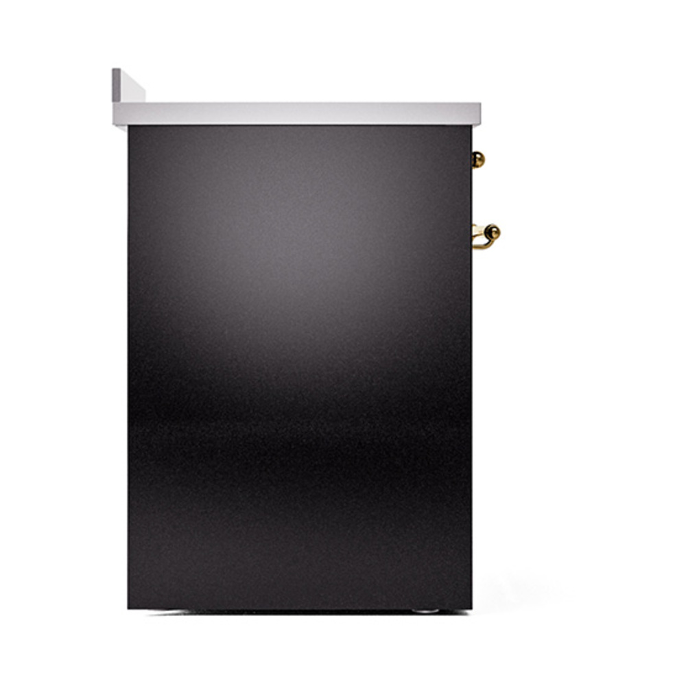 ILVE_UPI304QNMPBKG_Nostalgie_II_30"_Dual_Fuel_Range_left_side
