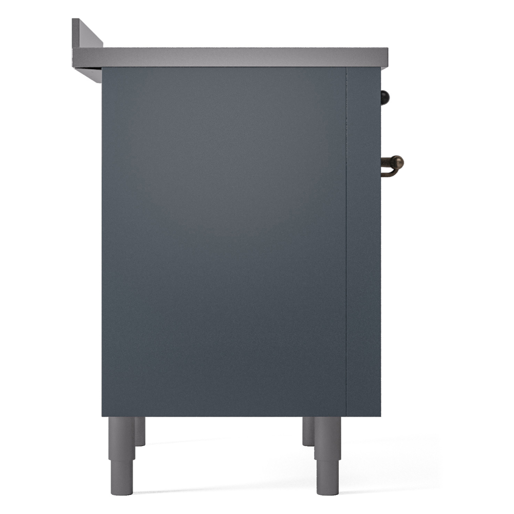ILVE UPI366NMPBGB Nostalgie II 36" Induction Range, left side view