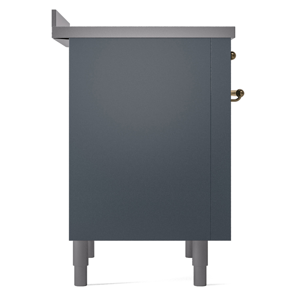 ILVE UPI366NMPBGG Nostalgie II 36" Induction Range, left side view