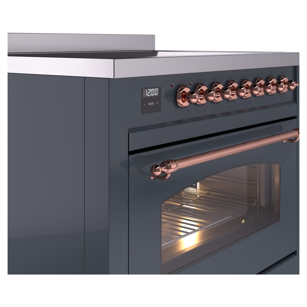 ILVE UPI366NMPBGP Nostalgie II 36" Induction Range, details