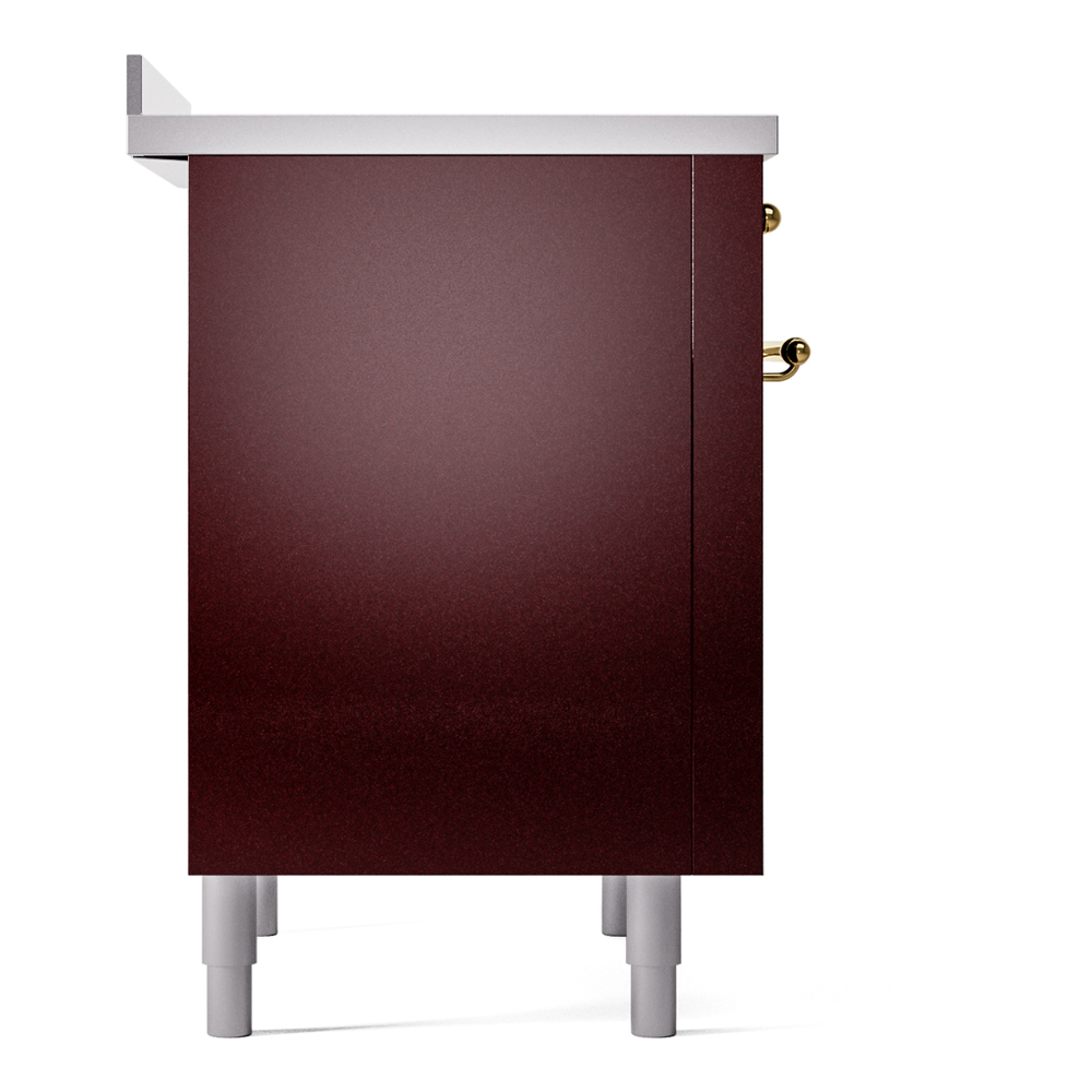 ILVE UPI366NMPBUG Nostalgie II 36" Induction Range, left side view