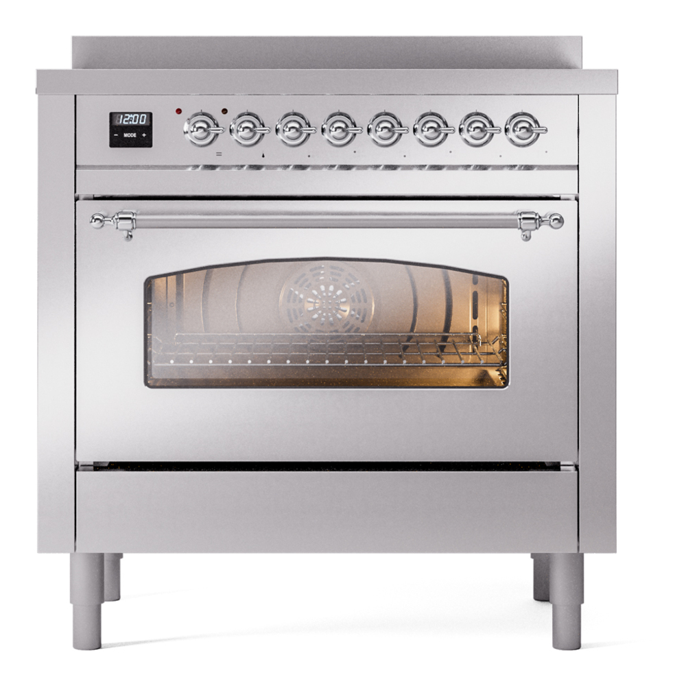 ILVE UPI366NMPSSC Nostalgie II 36" Induction Range, front view