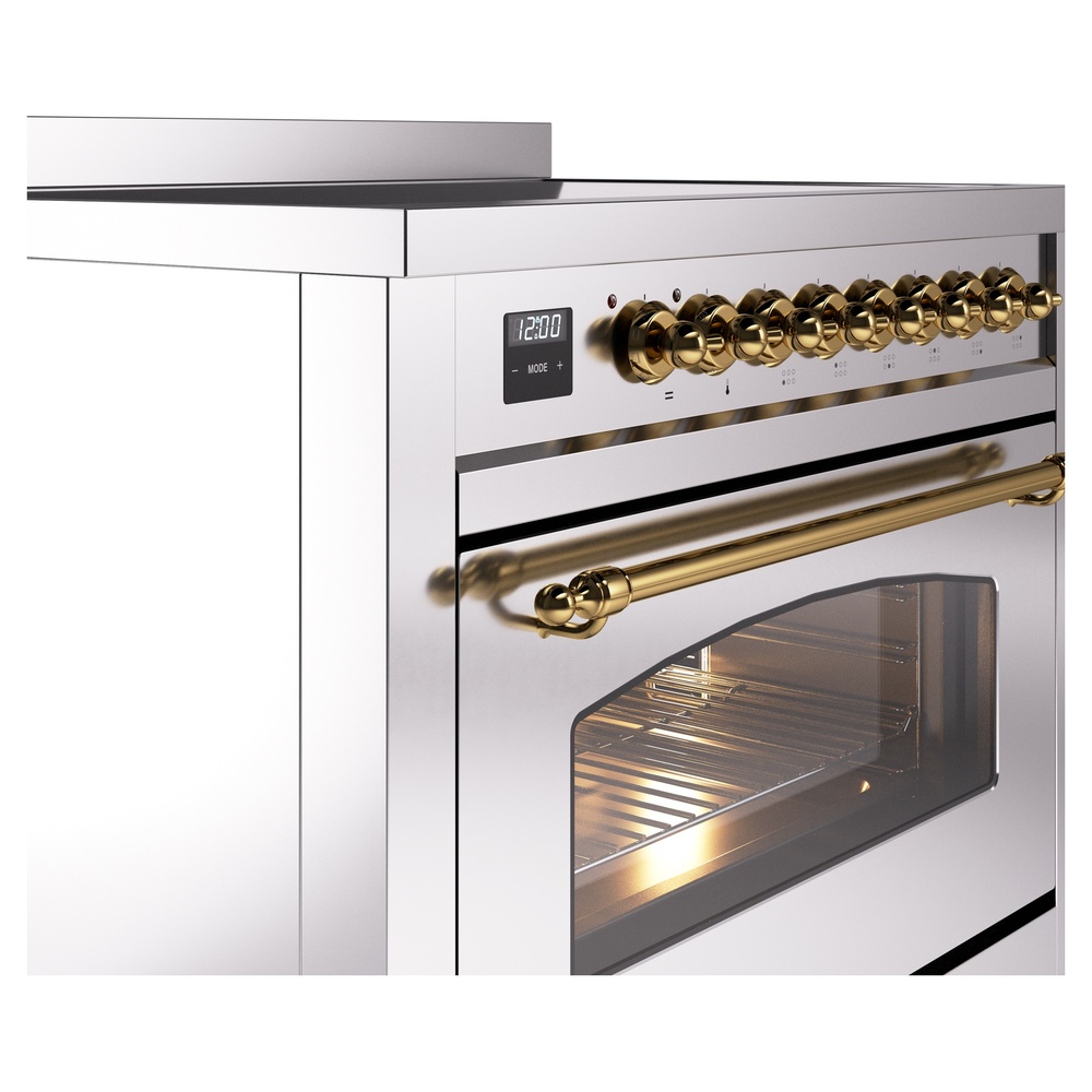 ILVE UPI366NMPSSG Nostalgie II 36" Induction Range, details