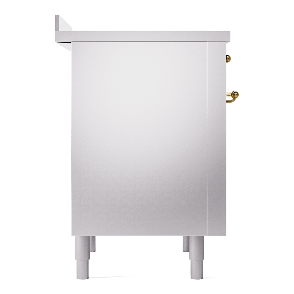 ILVE UPI366NMPSSG Nostalgie II 36" Induction Range, left side view