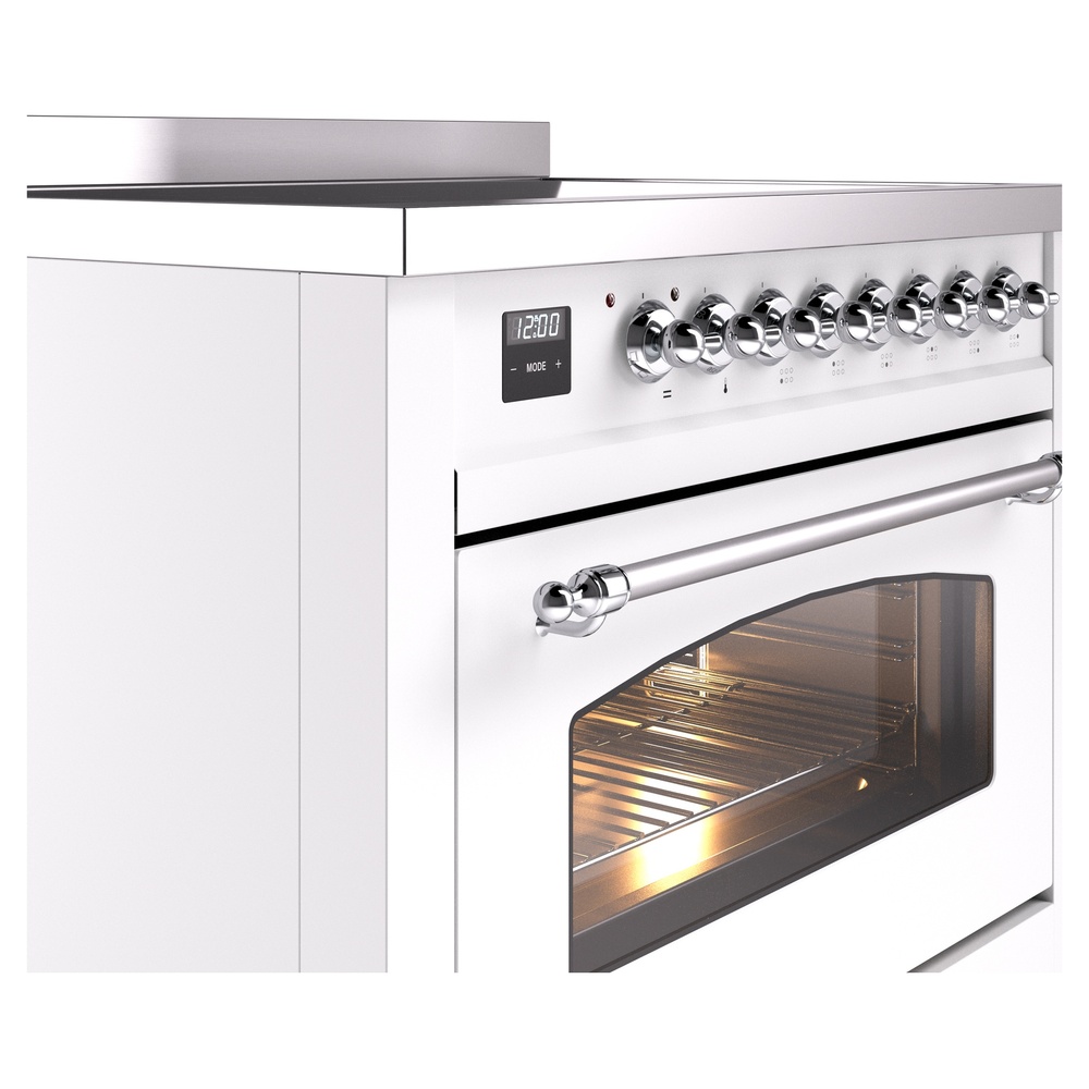 ILVE UPI366NMPWHC Nostalgie II 36" Induction Range, details