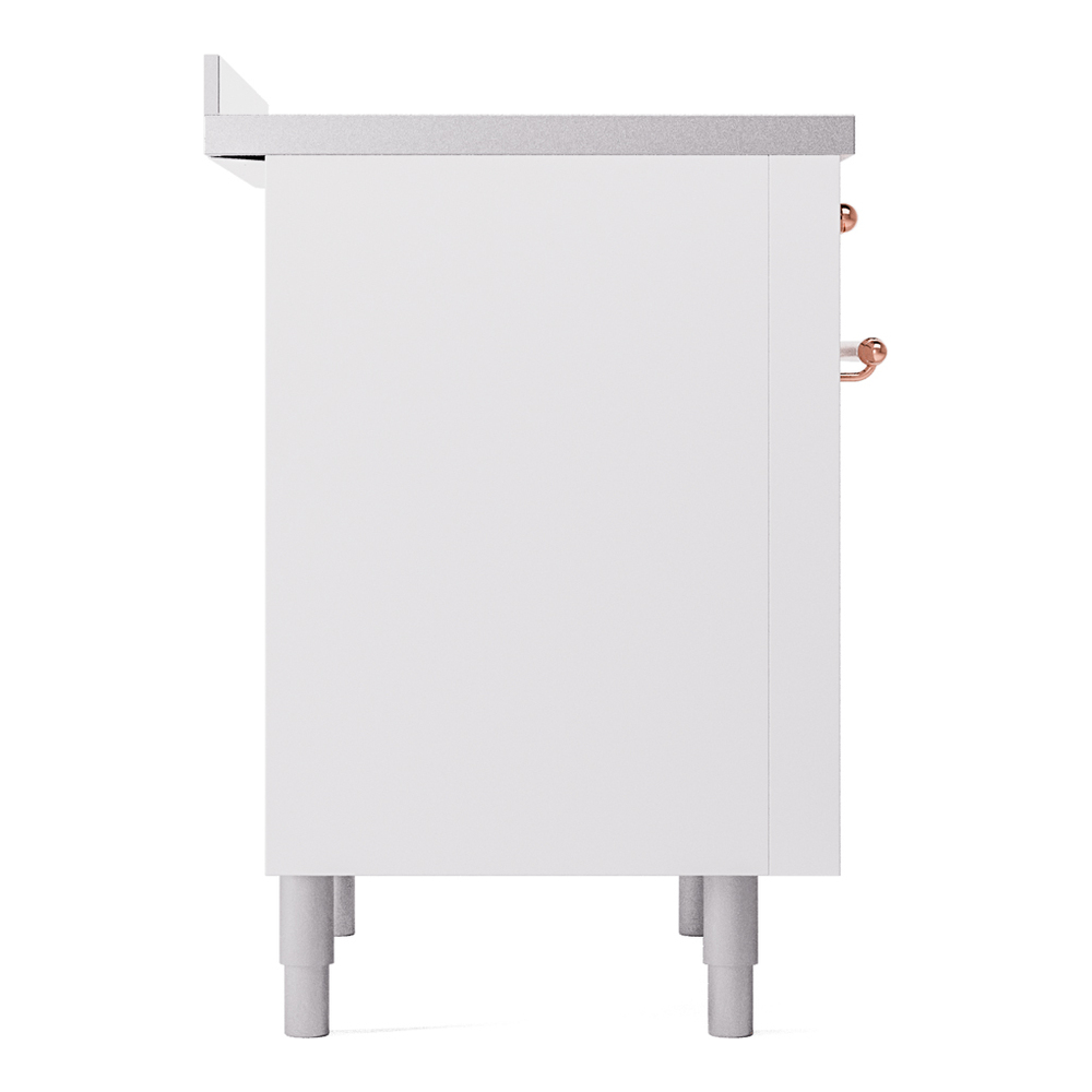 ILVE UPI366NMPWHP Nostalgie II 36" Induction Range, left side view