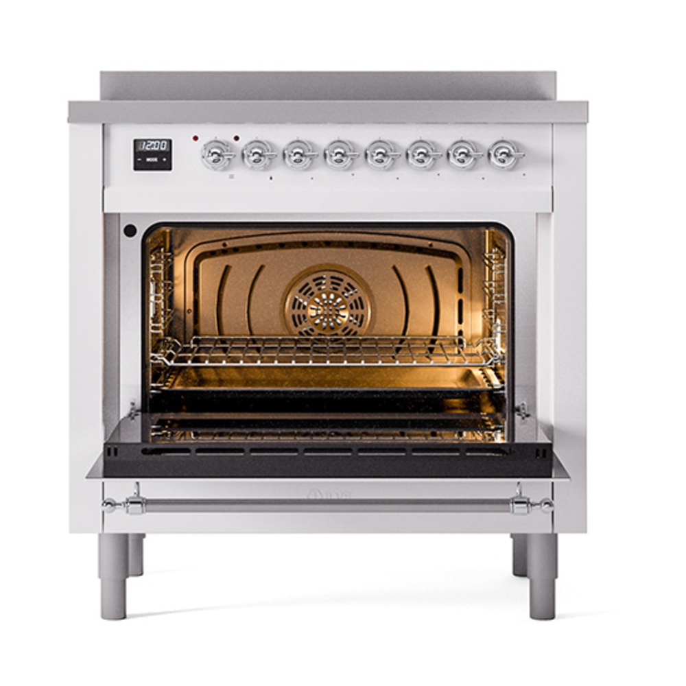 ILVE_UPI366QNMPRAC_Nostalgie_II_oven_door_opened