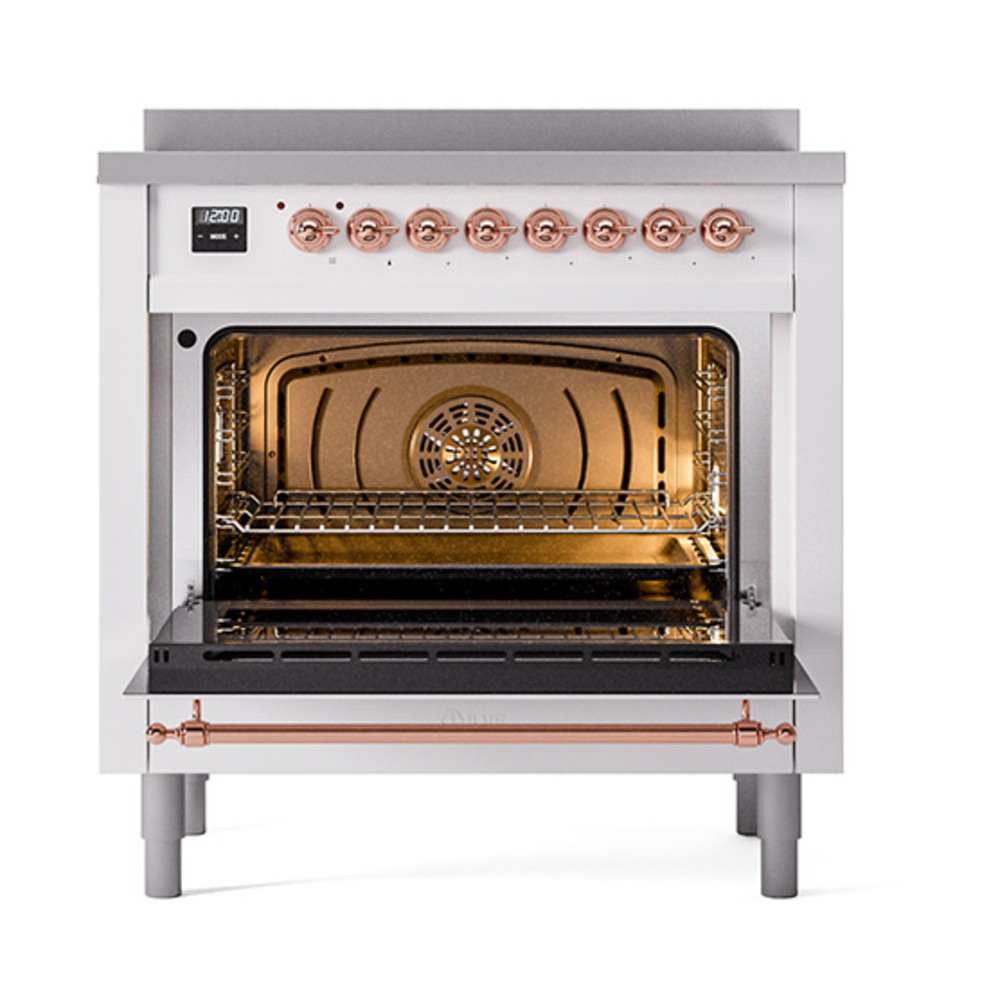 ILVE_UPI366QNMPRAP_Nostalgie_II_oven_door_opened