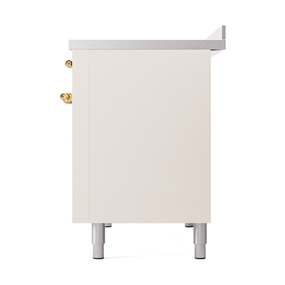 ILVE_UPI486QNMPAWG_Nostalgie_II_48"_Dual_Fuel_Range_right_side