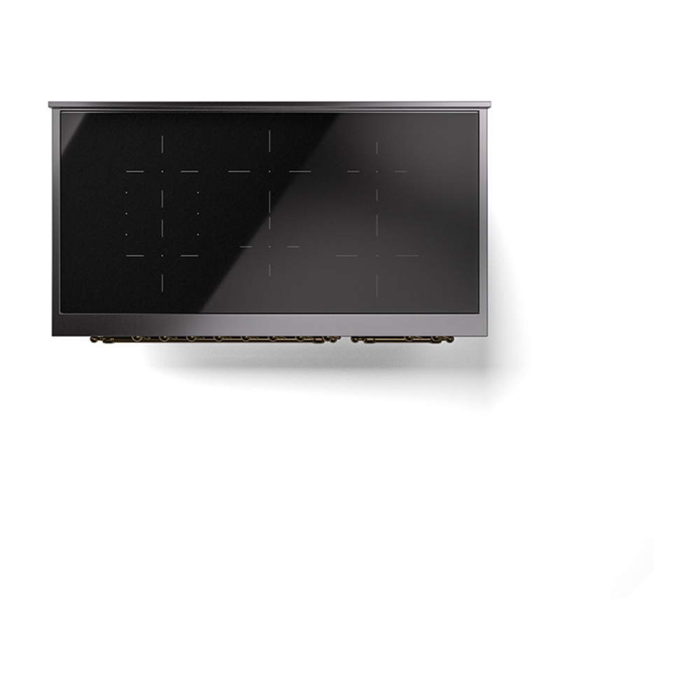 ILVE_UPI486QNMPBGG_Nostalgie_II_48"_Dual_Fuel_Range_top_view