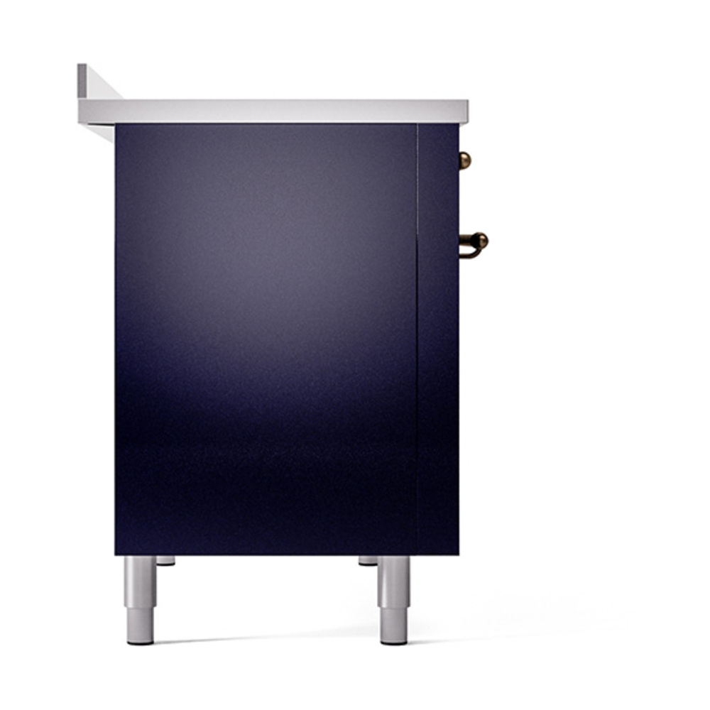 ILVE_UPI486QNMPMBB_Nostalgie_II_48"_Dual_Fuel_Range_left_side