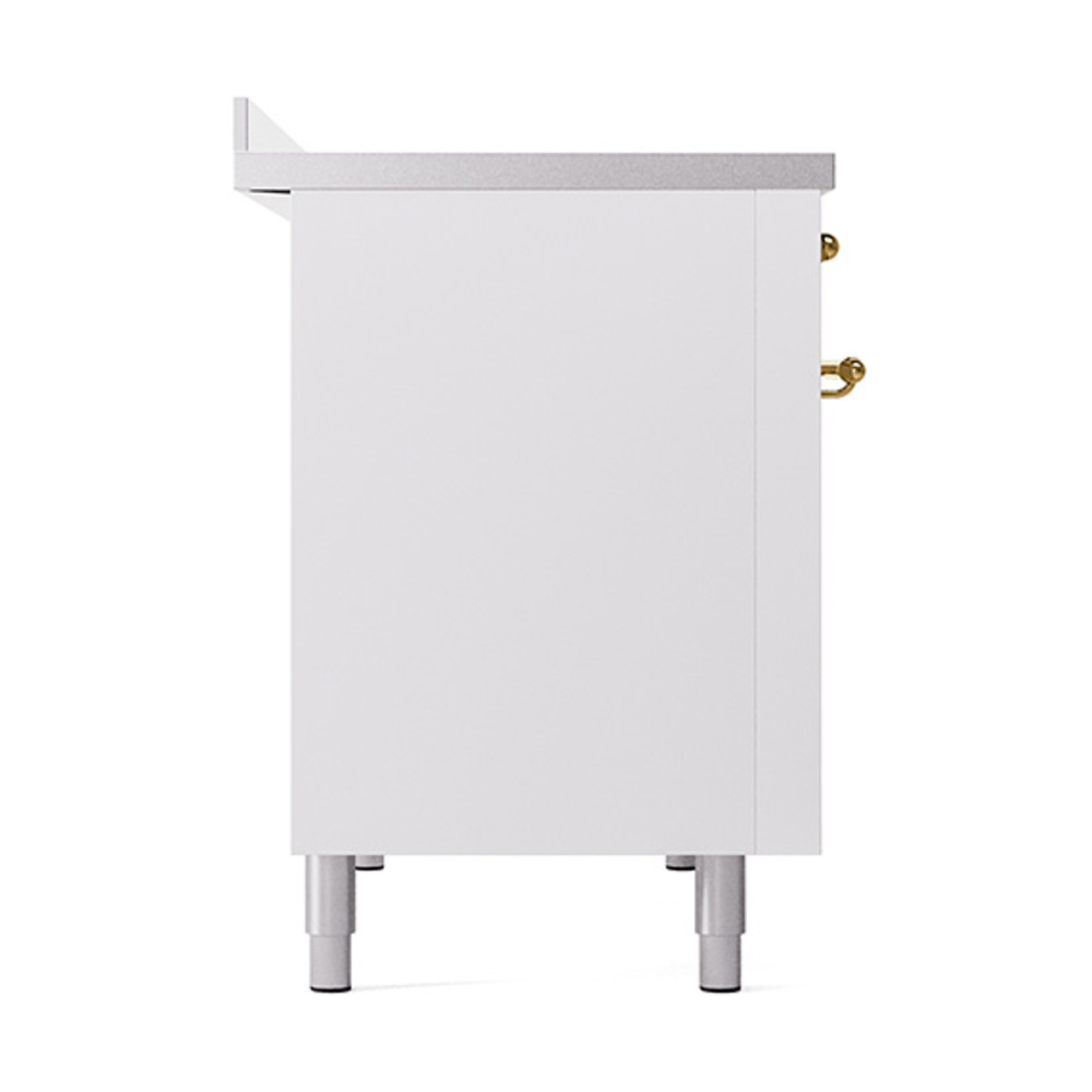 ILVE_UPI486QNMPWHG_Professional_Plus_II_48"_Dual_Fuel_Range_left_side