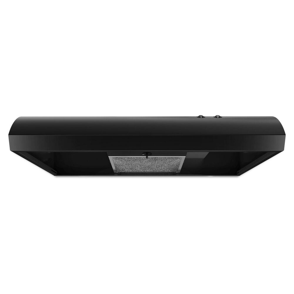Whirlpool UXT2030AD 30 Inch Under Cabinet Range Hood with 250 CFM, Grease Filter, FIT System, Hidden Vent, Incandescent Lighting