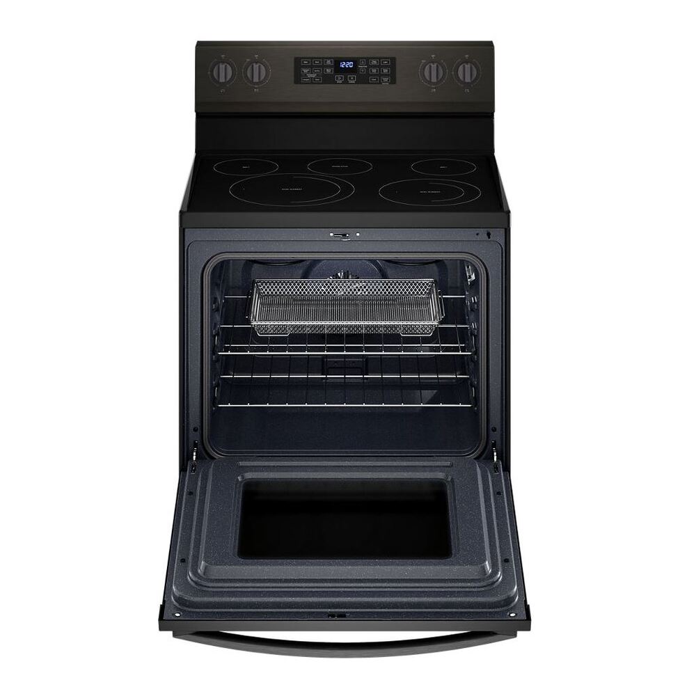 Whirlpool WFE550S0L 30 inch Freestanding Electric Range with 5 Elements, 5.3 cu. ft. Oven Capacity, Frozen Bake, Two FlexHeat