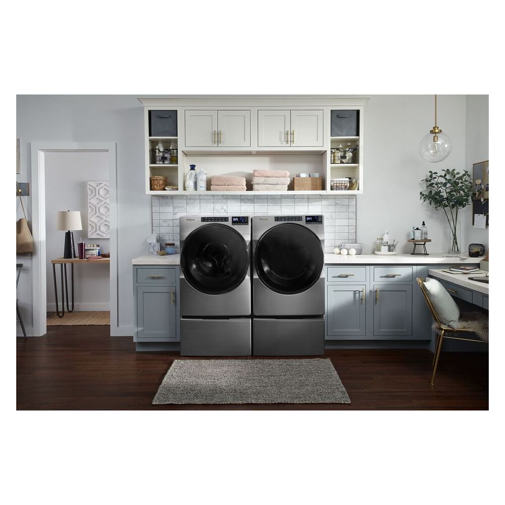 Whirlpool WFW5605M 27" Front Load Washer with 4.5 cu. ft. Capacity, 9 Wash Options, 37 Wash Cycles
