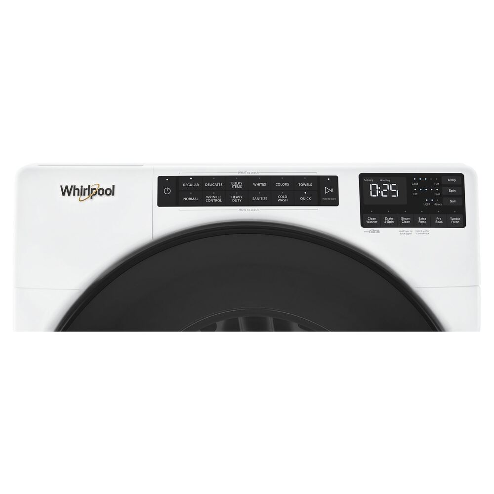 Whirlpool WFW5605M 27" Front Load Washer with 4.5 cu. ft. Capacity, 9 Wash Options, 37 Wash Cycles