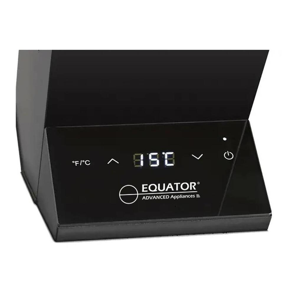 Equator WR001 5 inch Single Bottle Chiller Wine-Champagne-Water, Adjustable Temp, Touchpad Controls, RV Connection Cord, 1 Bottle Capacity
