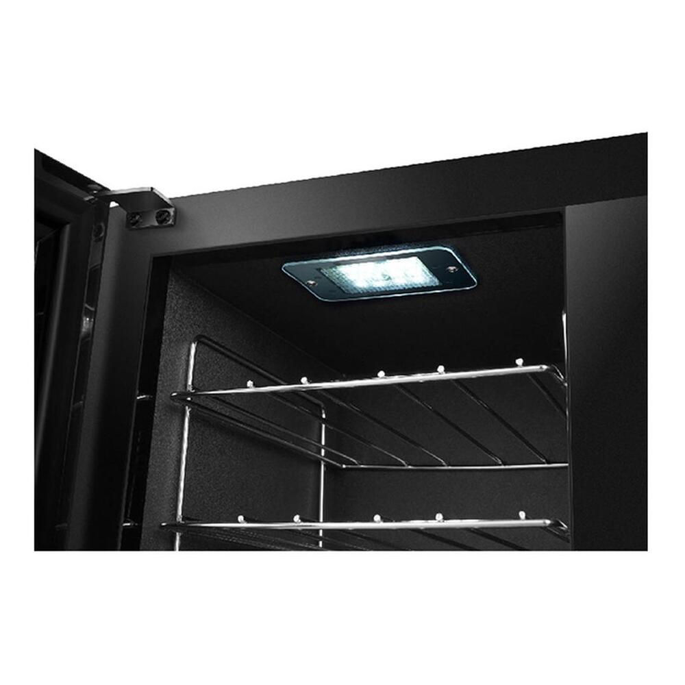 Equator WR12 22 inch 12 Bottle Freestanding Wine Refrigerator, LED Display, Auto Defrost, Touchpad Controls, in Black