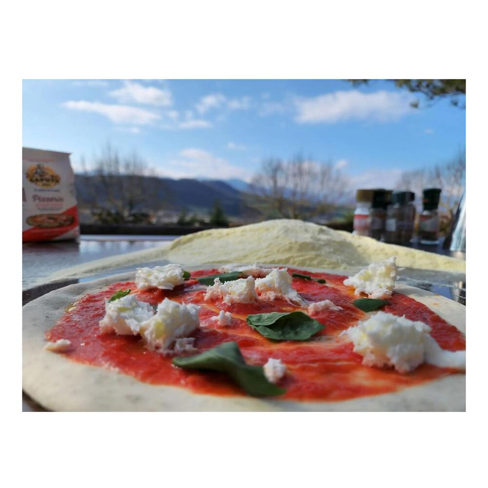 XO XOPIZZA1 28 inch Pizza Oven, Stainless Steel Chimney, Designed and Crafted, Temperature Gauge, Refractory Ceramic Floor, in Stainless Steel