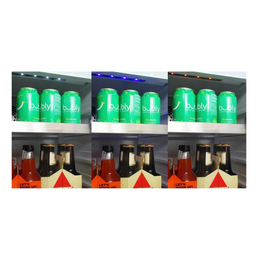 XO XOU15ORSR 15" Outdoor Built-In Undercounter Beverage Center with 3.3 cu. ft. Capacity, 34° At Your Fingertips, Secure Door Locks, Elegant Tri-Color Lighting, 66 (12oz) cans Capacity, in Stainless Steel (Right)