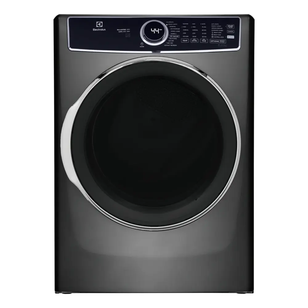Electrolux ELFG7637A 600 Series Gas Dryer with 8 cu. ft. Capacity, 15 Minute Fast Dry, Energy Star