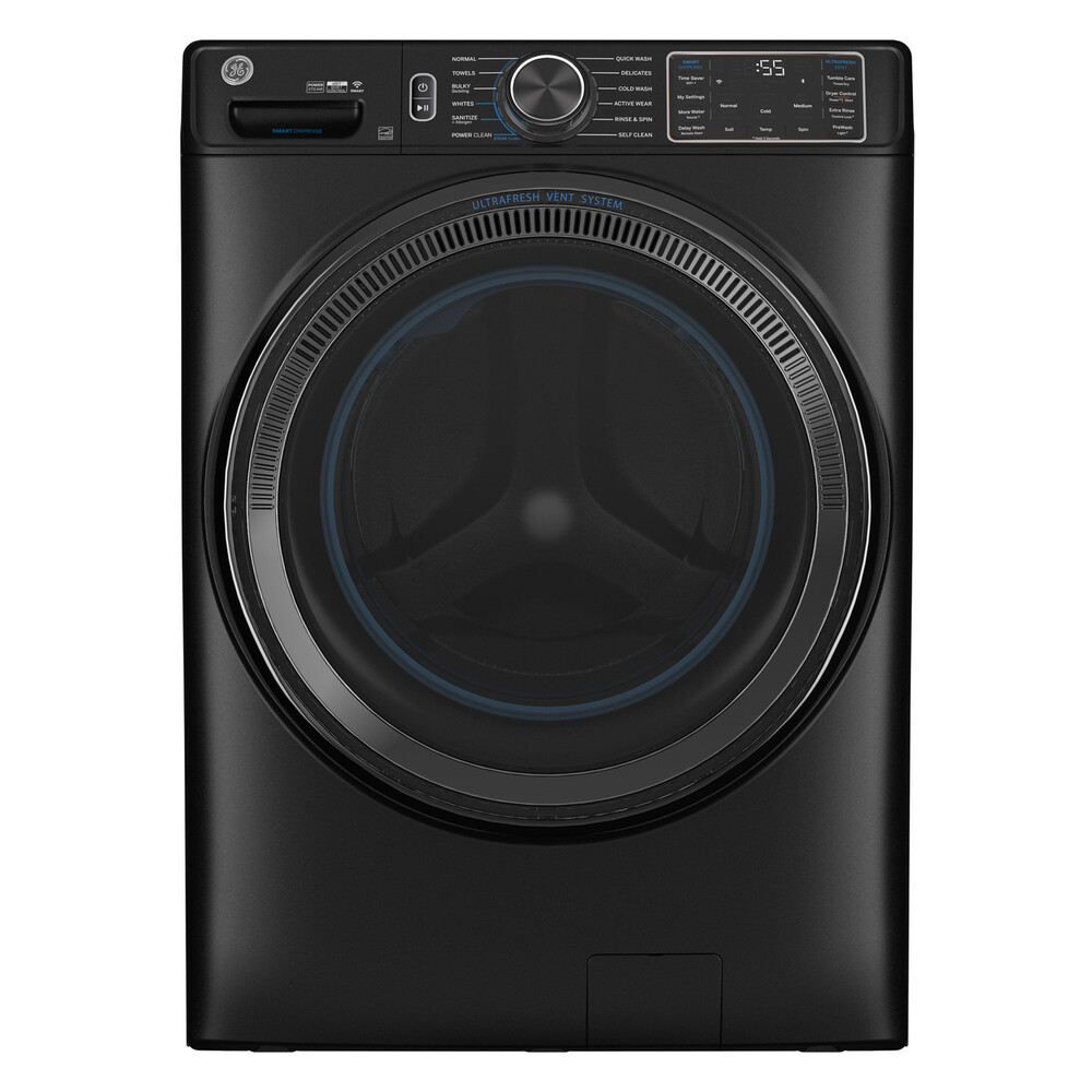 GE GFW655S 28" ENERGY STAR 5 cu. ft. Smart Front Load Washer with SmartDispense and UltraFresh Vent System with OdorBlock