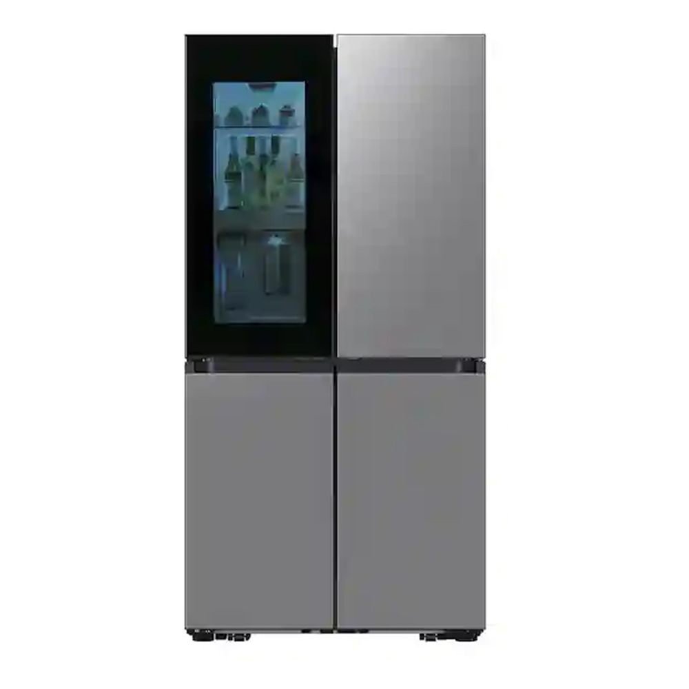 Samsung RF23DB9700 36" Bespoke Counter Depth 4-Door Flex Refrigerator with 22.5 cu. ft. Capacity, Beverage Zone, Auto Open Door and Dual Ice Maker