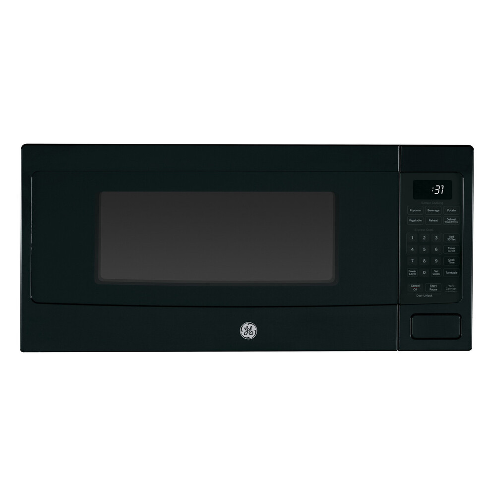 GE Profile PCHK11S1W 24 inch Countertop Microwave with 1.1 cu. ft. Capacity, 800 Watts Cooking Power, Child Lock