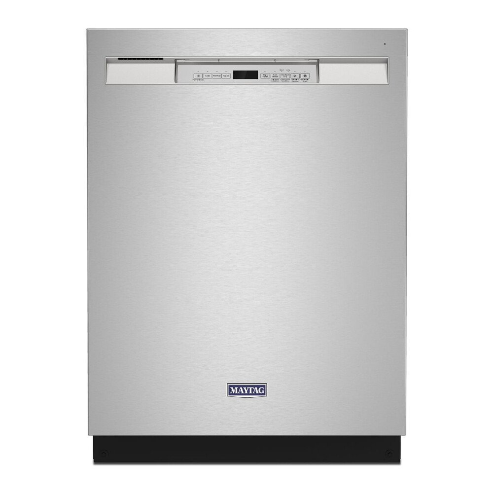 Maytag MDB4949S 24" Built-In Fully Integrated Dishwasher with 14 Place Settings, Stainless Steel Tub and Dual Power Filtration