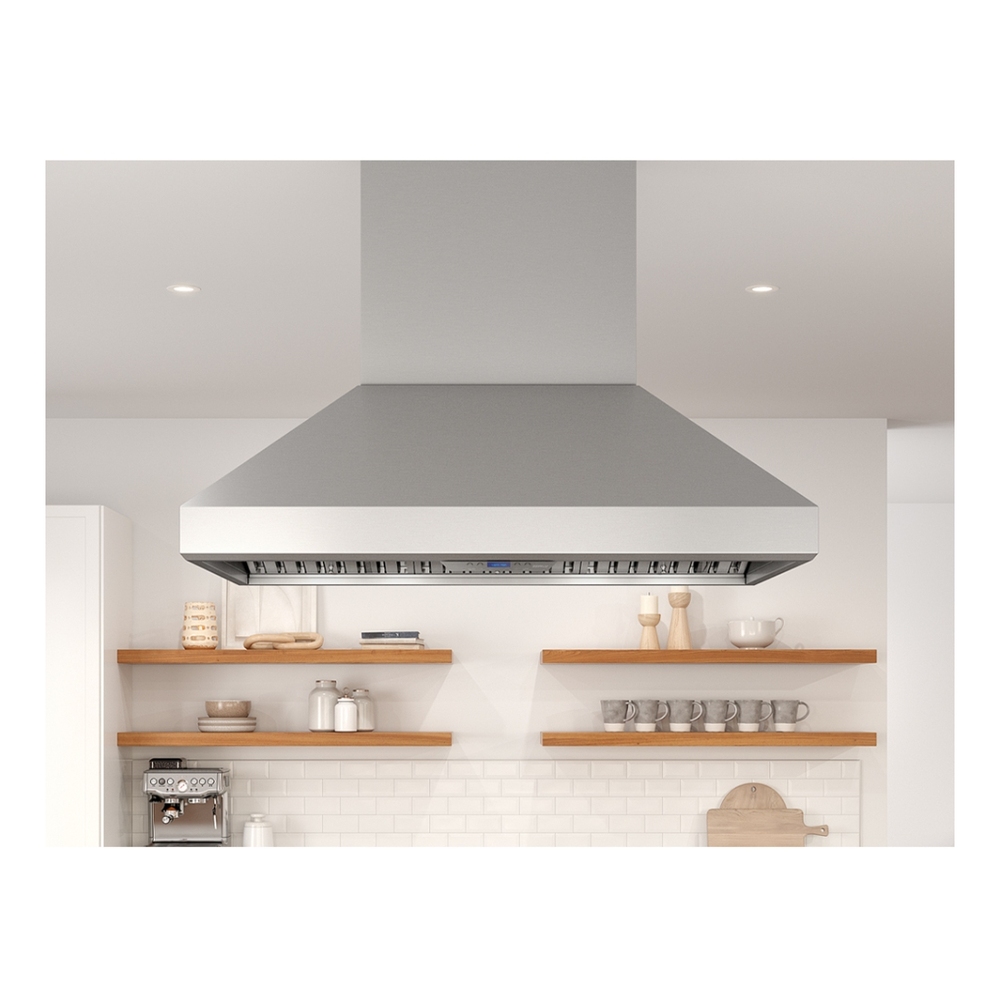Zephyr AK7736BS 36 inch Pro Series Titan Wall Mount Range Hood with 750 CFM, Airflow Control Technology, Tri-Level Lighting and PowerWave™ Blower, in Stainless Steel