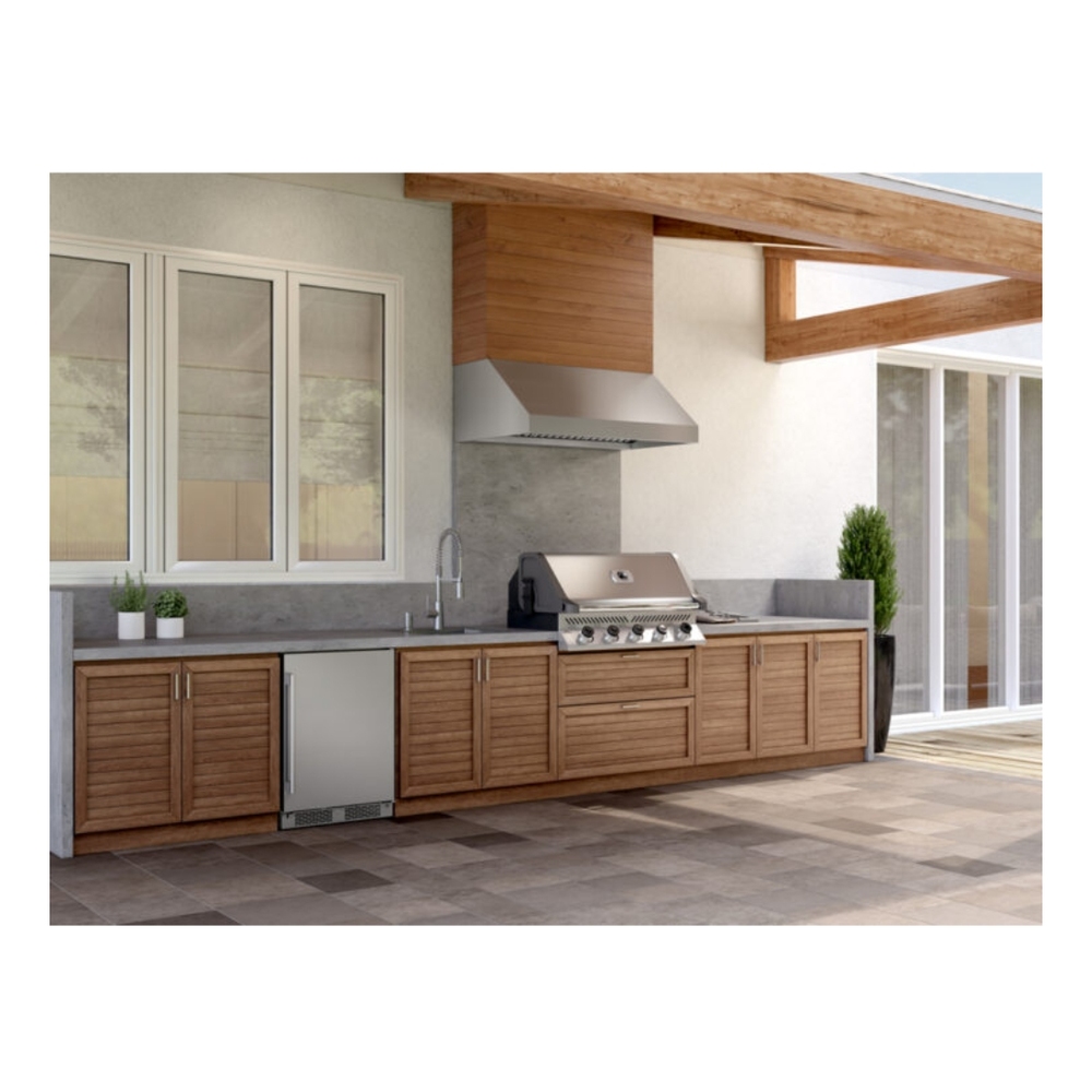 Zephyr AK7836CS 36 inch Pro Series Titan Wall Mount Range Hood with 1200 CFM, LumiLight LED Lighting, Metallic Knob Controls and Professional Baffle Filters, in Stainless Steel
