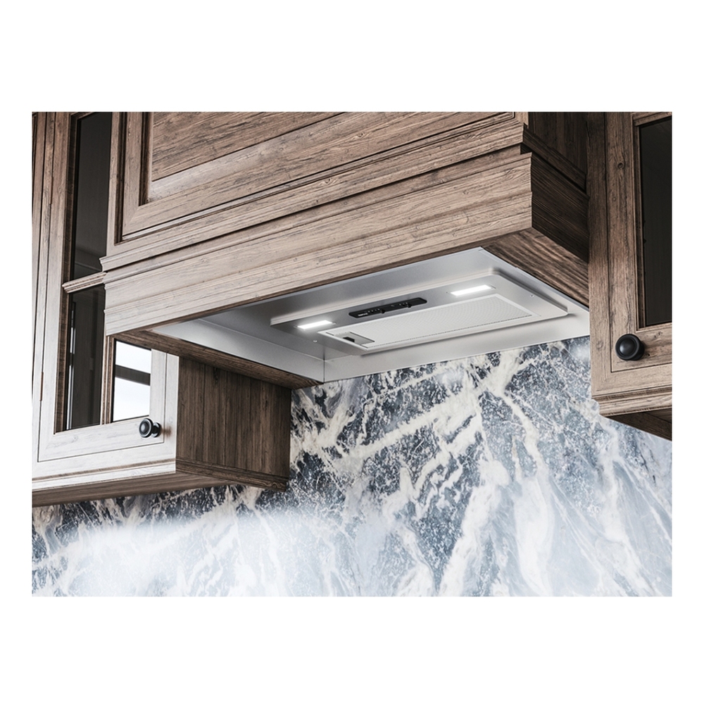 Zephyr AK8400BS 21 inch Core Collection Tornado II Range Hood Insert with 400 CFM, LumiLight LED Lighting, Professional Baffle Filters, and Electronic Touch Controls, in Stainless Steel