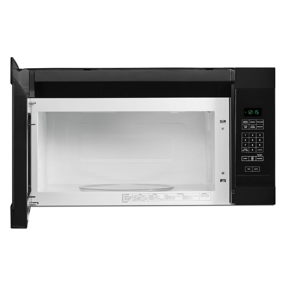Amana AMV2307PF 30 inch Over the Range Microwave offers 1.6 cu. ft. Capacity, 300 CFM, 12 inch Turntable, in Stainless Steel