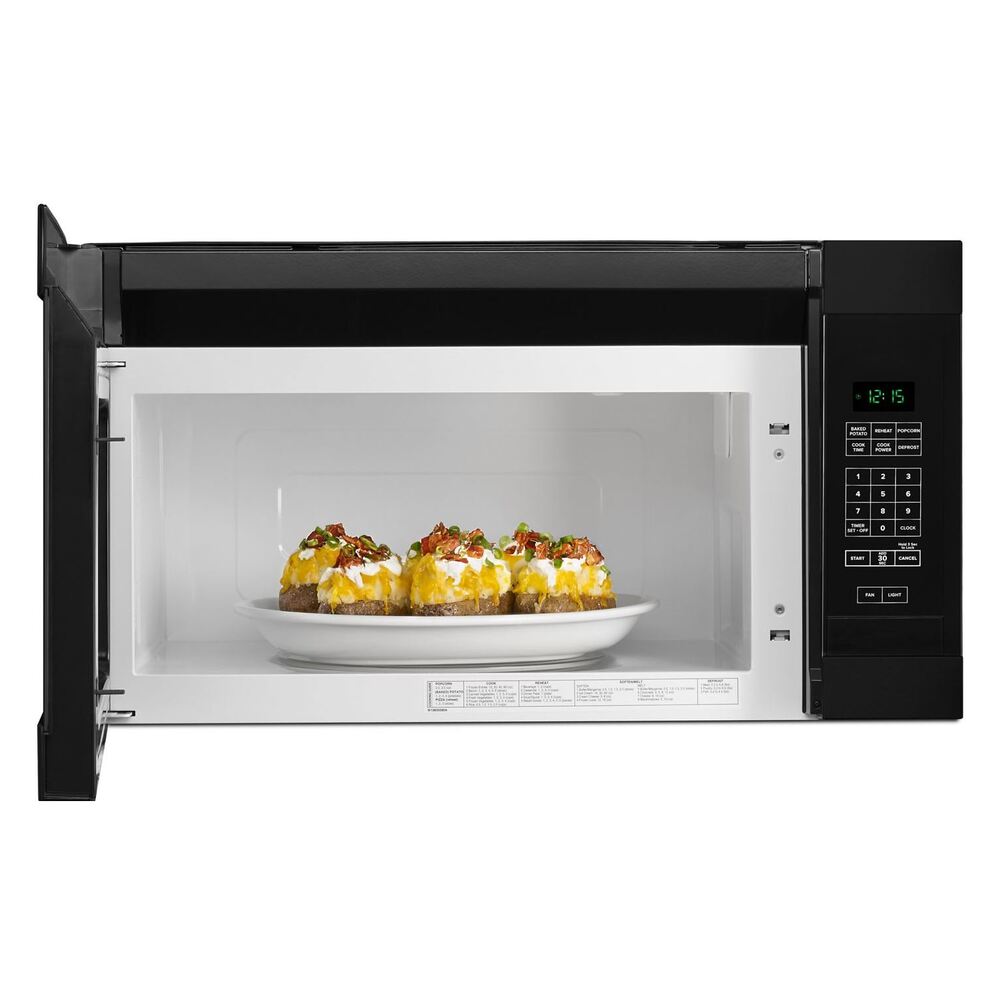 Amana AMV2307PF 30 inch Over the Range Microwave offers 1.6 cu. ft. Capacity, 300 CFM, 12 inch Turntable, in Stainless Steel