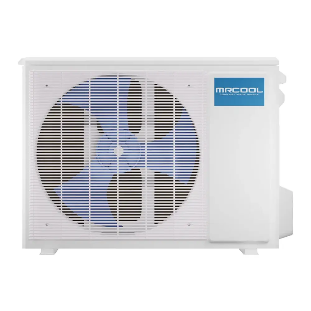 MRCOOL DIY12HPC115C25 DIY 4th Generation 12000 BTU Heat Pump Condenser with 25 ft Line Set, 115V, 22 SEER, Energy Star