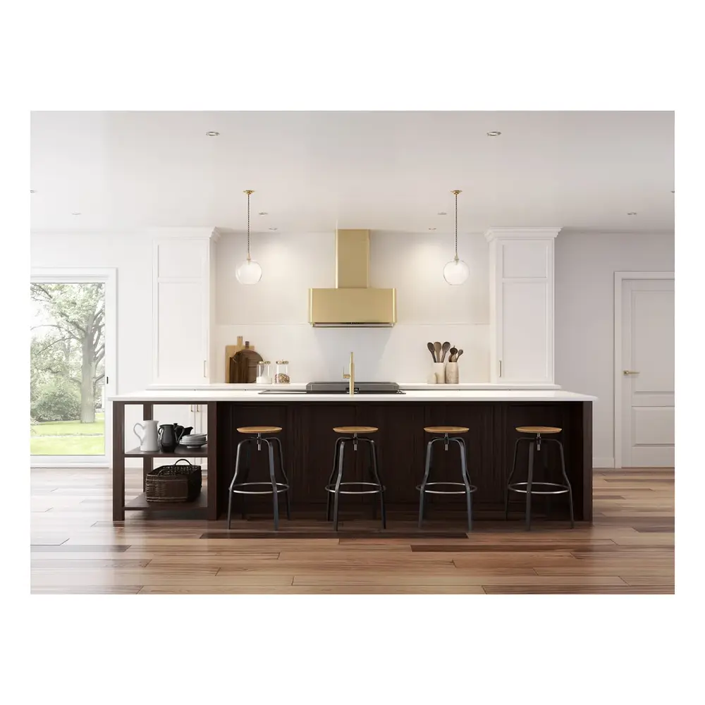 Zephyr DMEM90A 36 inch Designer Series Mesa Wall Mount Hood with LED Lighting, Invisible Touch Controls, CleanAir Function (Blower Sold Separately)